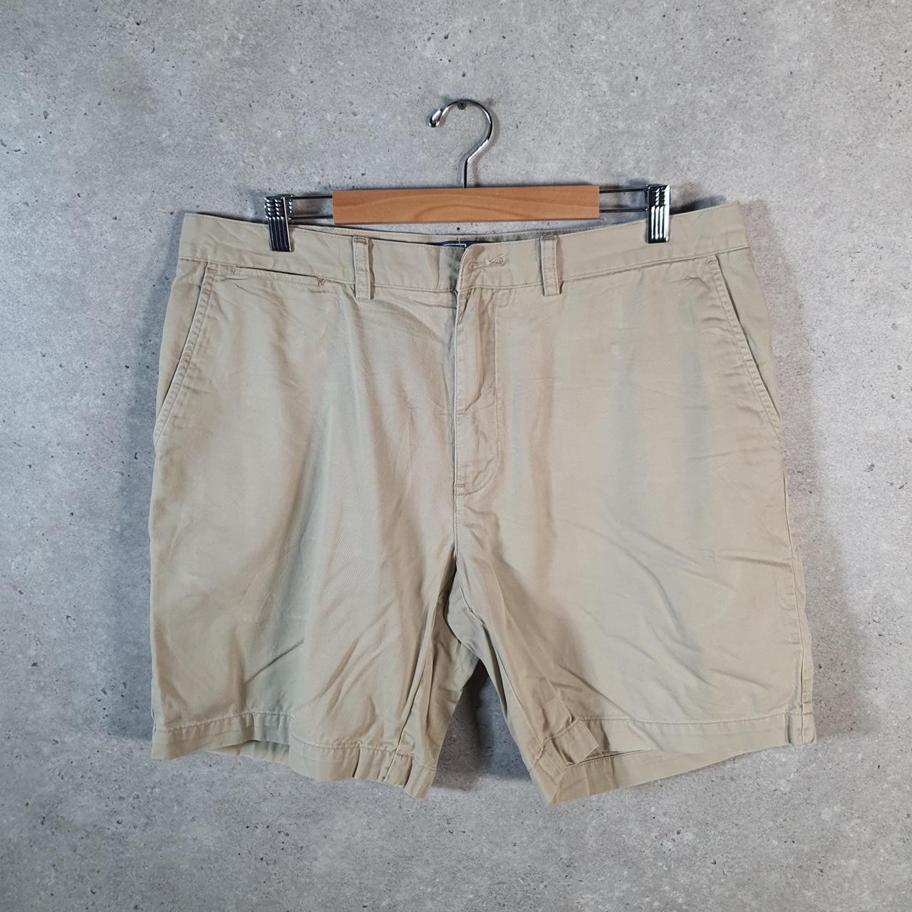 Vintage Ralph Lauren Polo Shorts Jorts Cargo Men’s W38 Beige Baggy Cotton A4667
