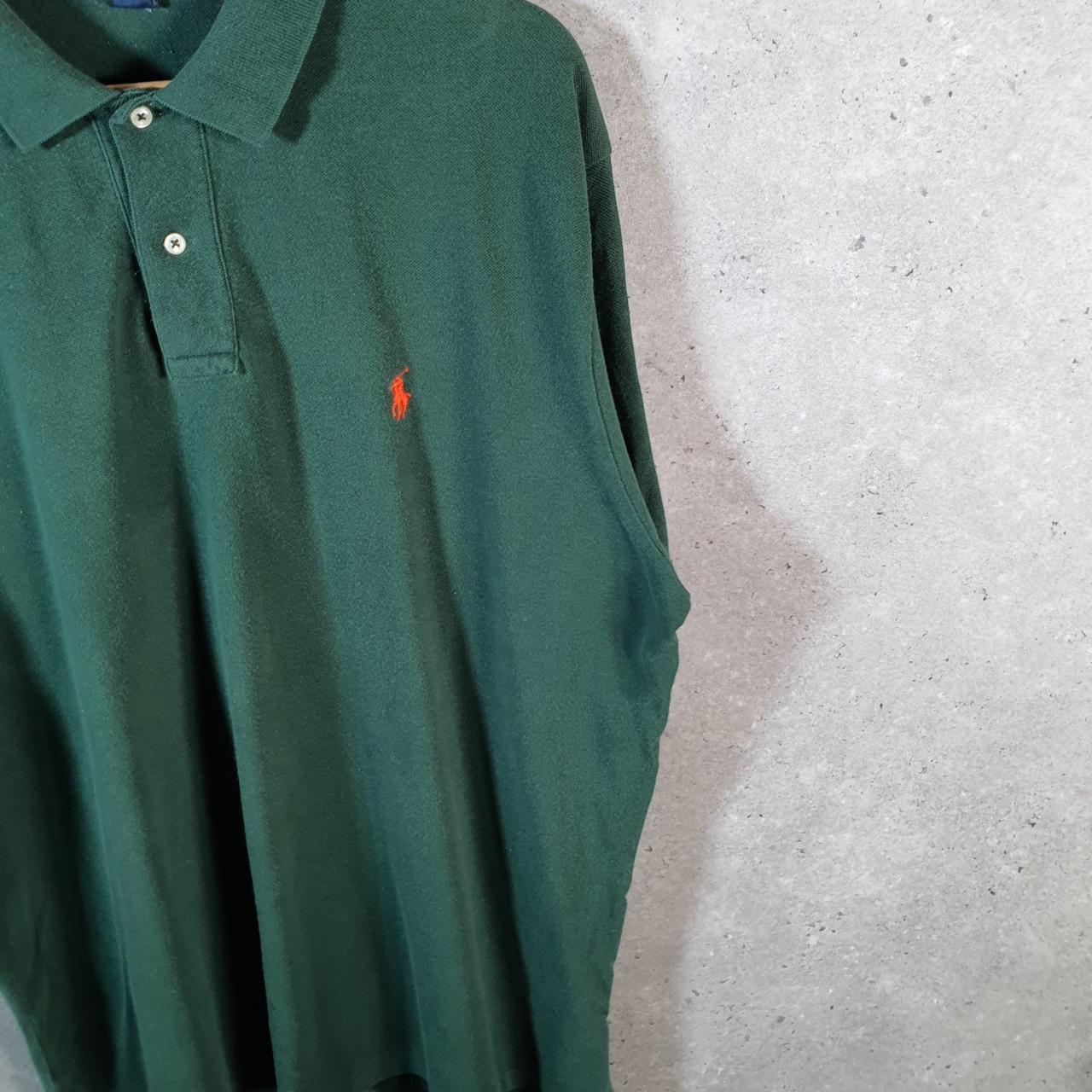 Vintage Ralph Lauren Polo Shirt Men’s XL Green Classic Fit Embroidered Pony