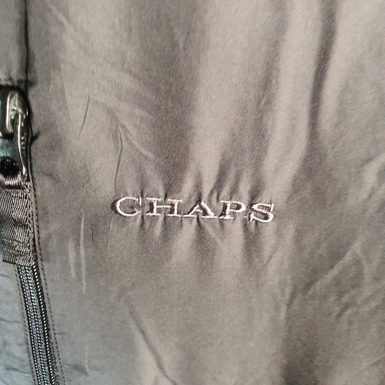 Vintage Chaps Ralph Lauren Fleece Sweatshirt Jacket Mens Large Grey Full Zip