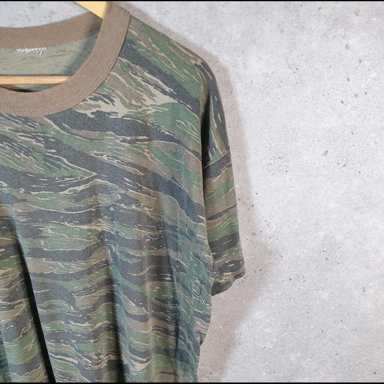 Vintage RealTree Army 90s USA Graphic Single Stitch T Shirt Men’s Medium Green