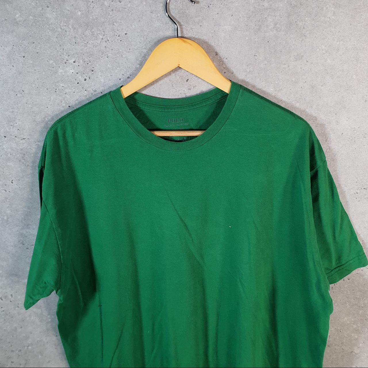 Vintage Ralph Lauren Polo Sport T Shirt Men’s XL Green Classic Fit Embroidered Pony C8646