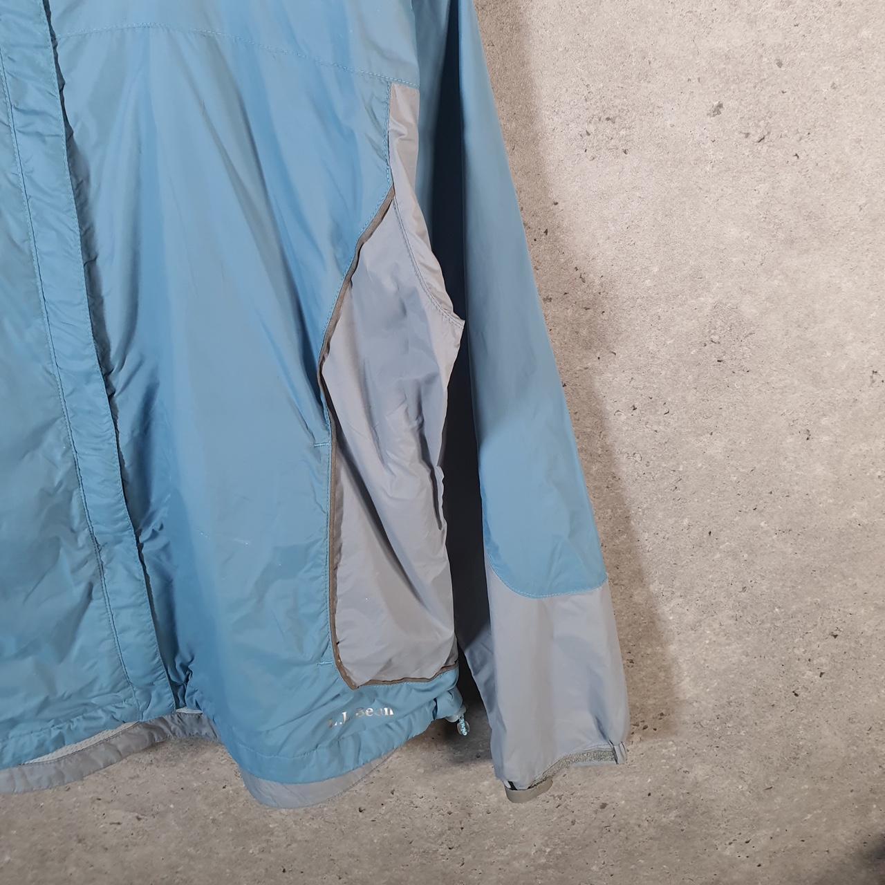Vintage L.L. Bean Outdoors Nylon Jacket Womens Medium Blue Waterproof