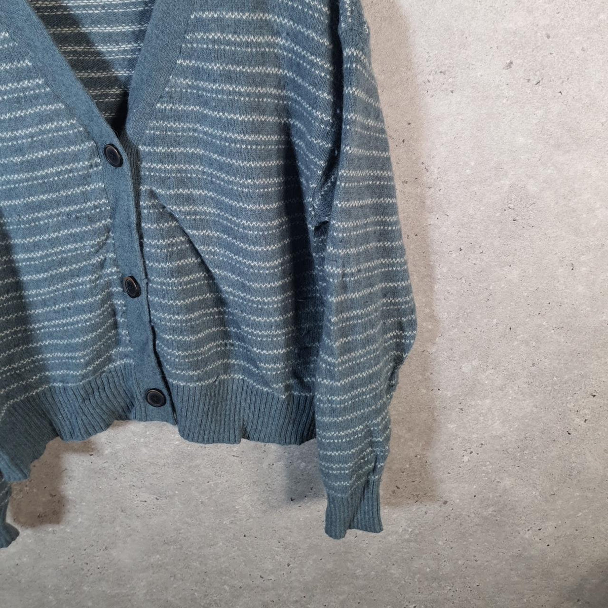 Vintage Patagonia 90s Driver Knit Cardigan Sweater small Brown Y2K Button Up
