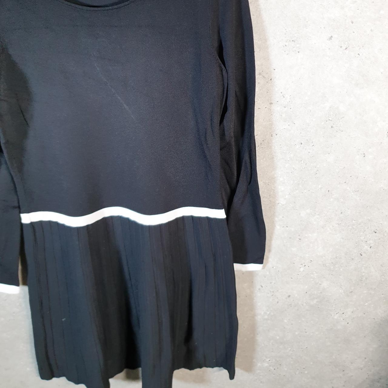 Vintage Ralph Lauren Polo Dress Knit Sweater Womens XL Black Cotton Pullover