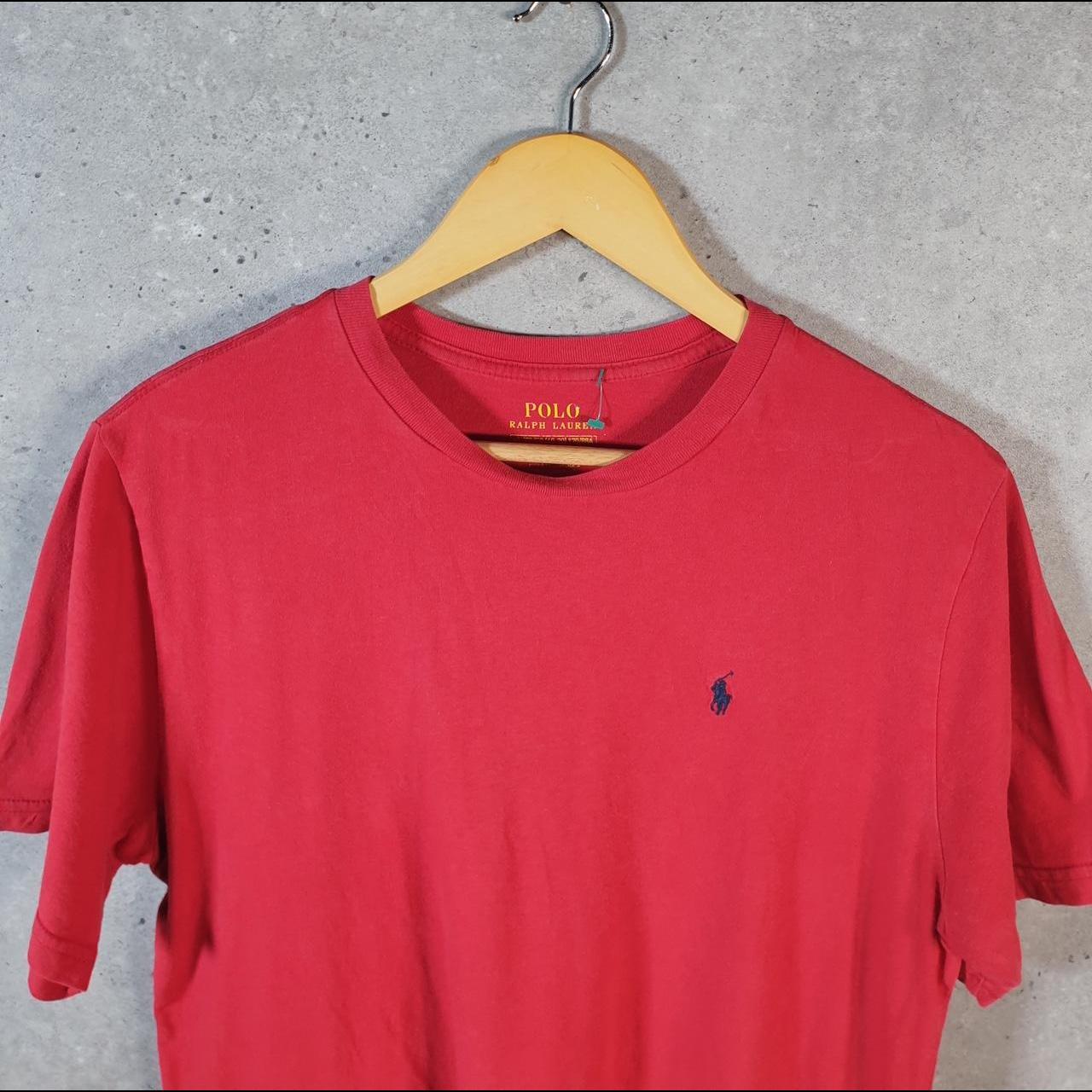 Vintage Ralph Lauren Polo T Shirt Womens XL Pink Embroidered Classic Fit Pony C9064