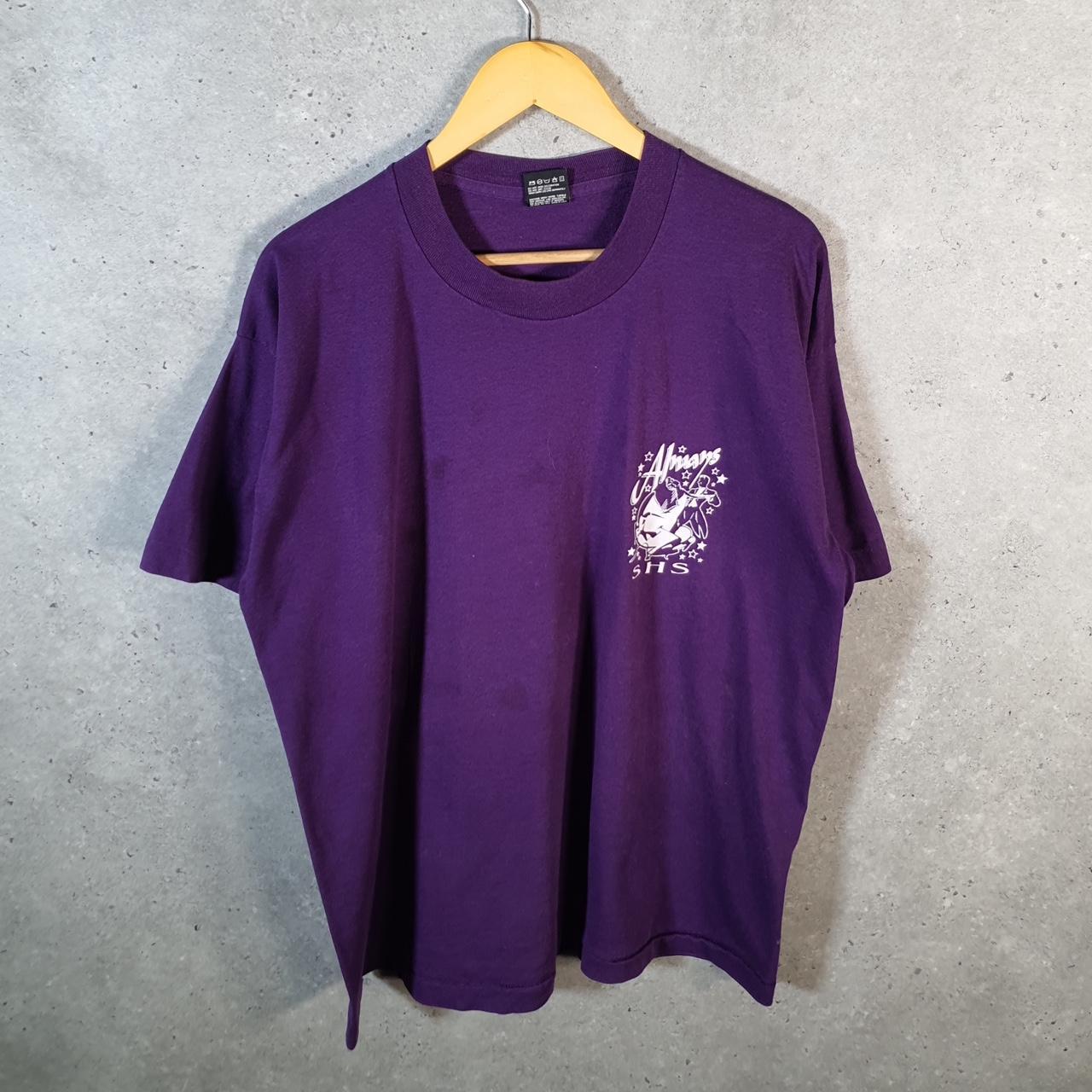 Vintage Fruit Of The Loom Always Dancing 1995 USA Single Stitch T Shirt Men’s XL Purple