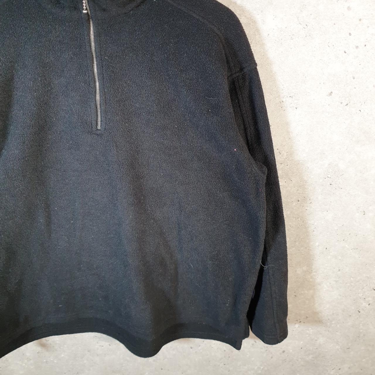 Vintage Patagonia 90s USA Better Sweater 1/4 Zip Pullover Sweatshirt Men’s Large Black
