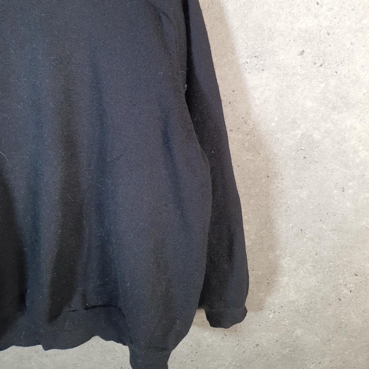 Vintage Adidas Golf Knit Sweater Men’s Large Black Y2K Pullover Casual