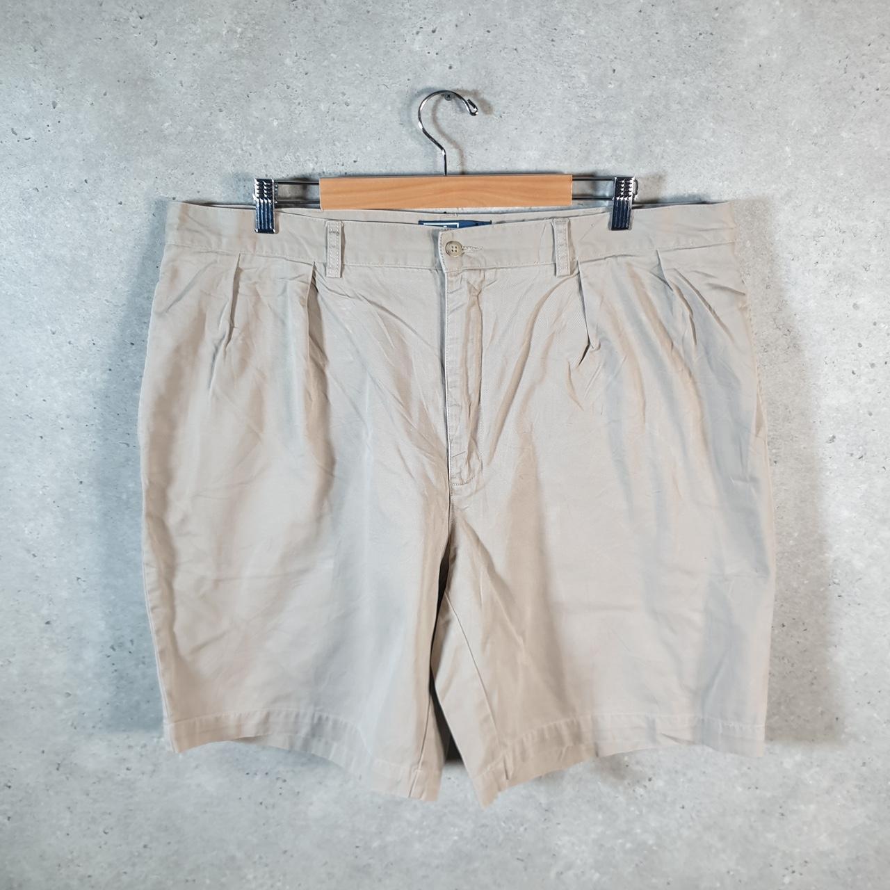 Vintage Ralph Lauren Polo Shorts Jorts Chino Cargo Men’s W40 Brown Baggy Cotton A4364