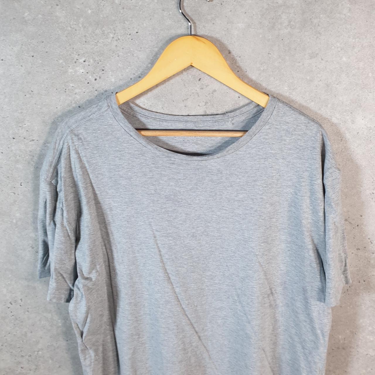 Vintage Ralph Lauren Polo T Shirt Men’s XL Grey Embroidered Slim Fit Pony C8598