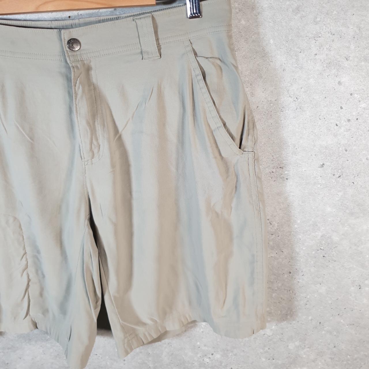 Vintage Columbia Omni Shield Shorts Jorts Cargo Men’s W34 Brown Athletic Hiking Baggy