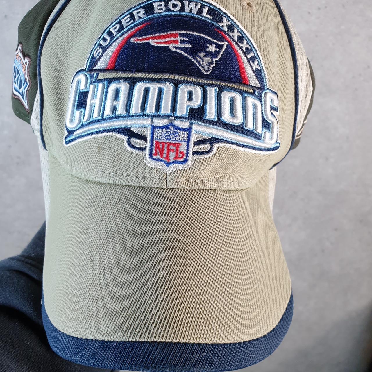 Vintage NFL New England Patriots Cap Men’s USA Spellout Athletic C8539