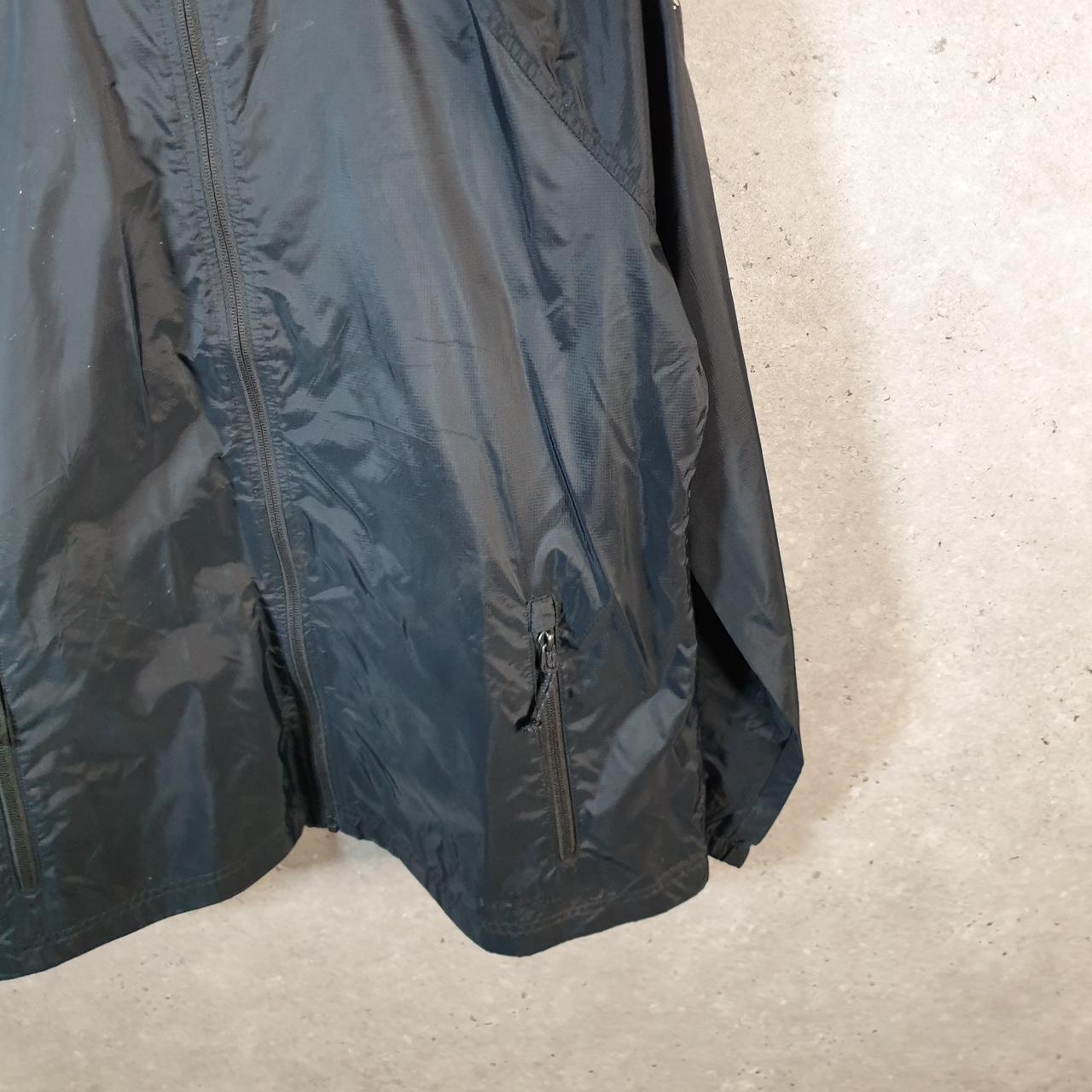 Vintage L.L. Bean Primaloft Nylon Jacket Mens Large Black Waterproof