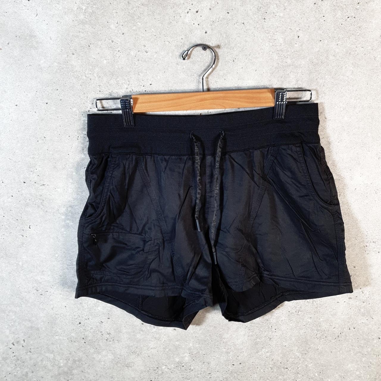 Vintage The North Face TNF Shorts Jorts Chino Cargo Womens Medium Black Baggy Cotton