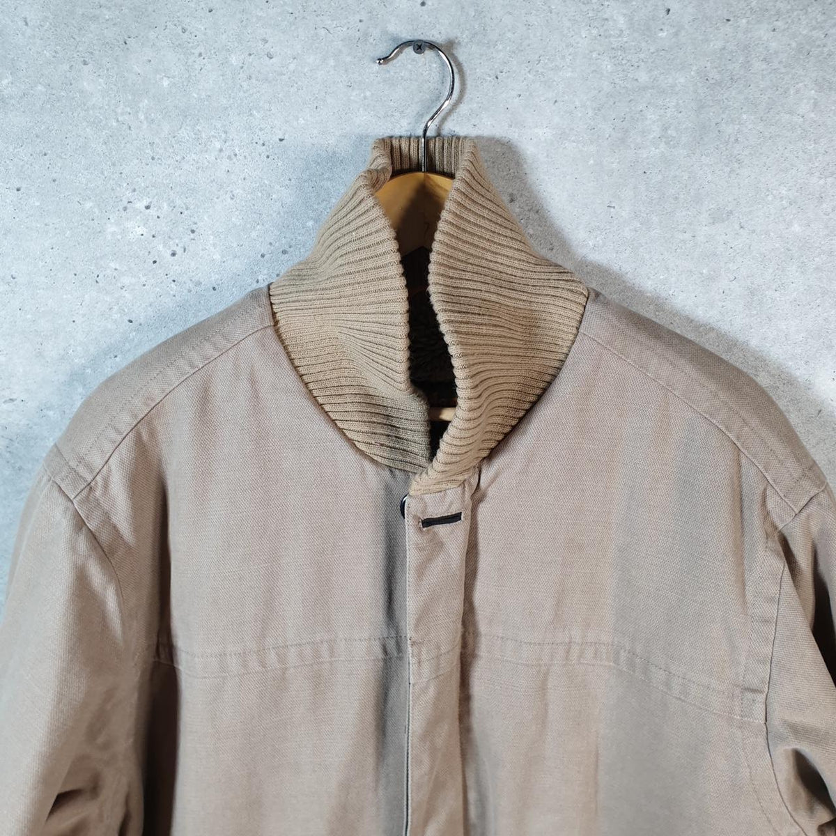 Timberland WeatherGear Fleece Lined Jacket Men’s XL Beige Utility Hunting USA American