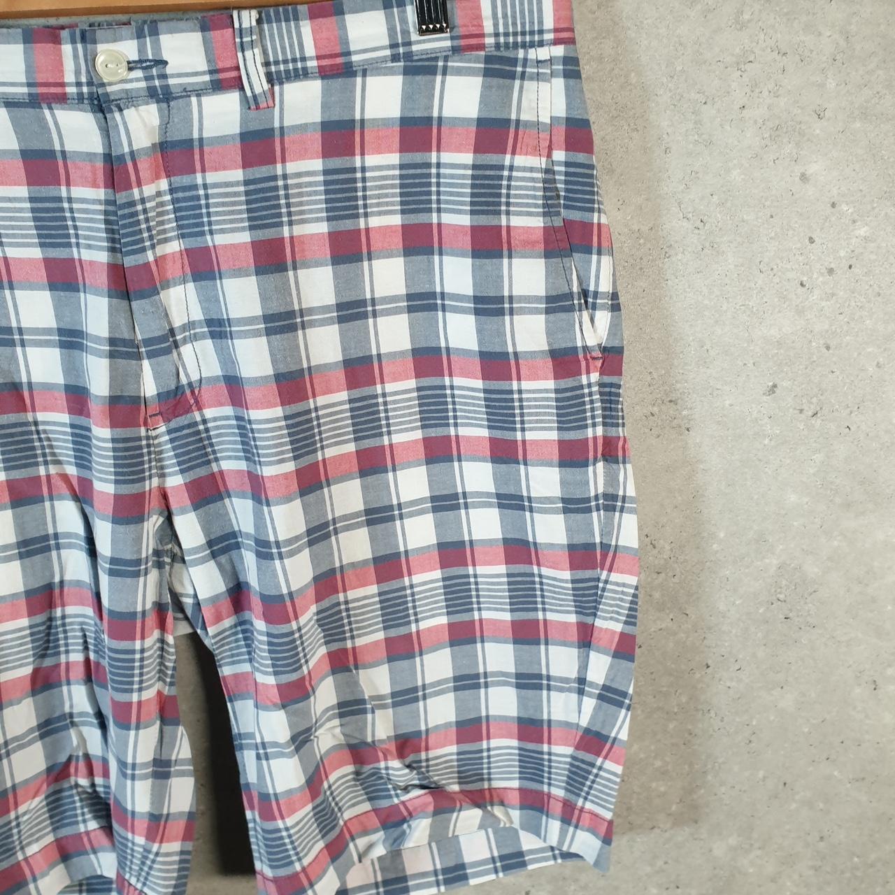 Vintage Ralph Lauren Polo Shorts Jorts Chino Cargo Men’s W38 Checkered Baggy Cotton