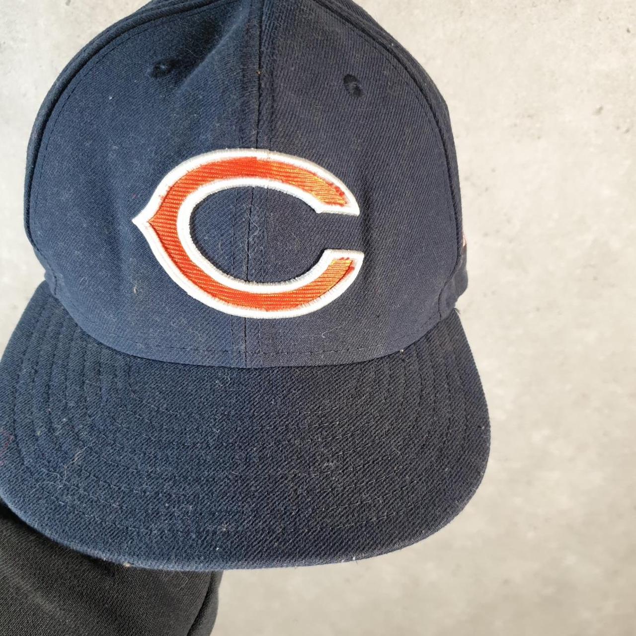 Vintage NFL Chicago Bears Cap Men’s USA Spellout Athletic 7 1/4 C8528