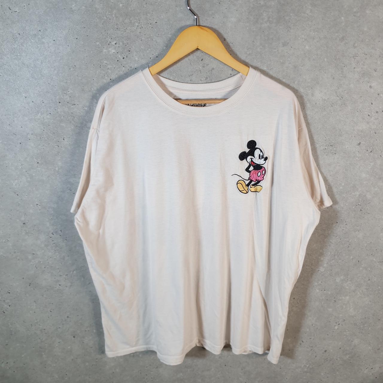 Vintage Disney Land Keep Growing T Shirt Womens 3XL White Logo Graphic Cartoon