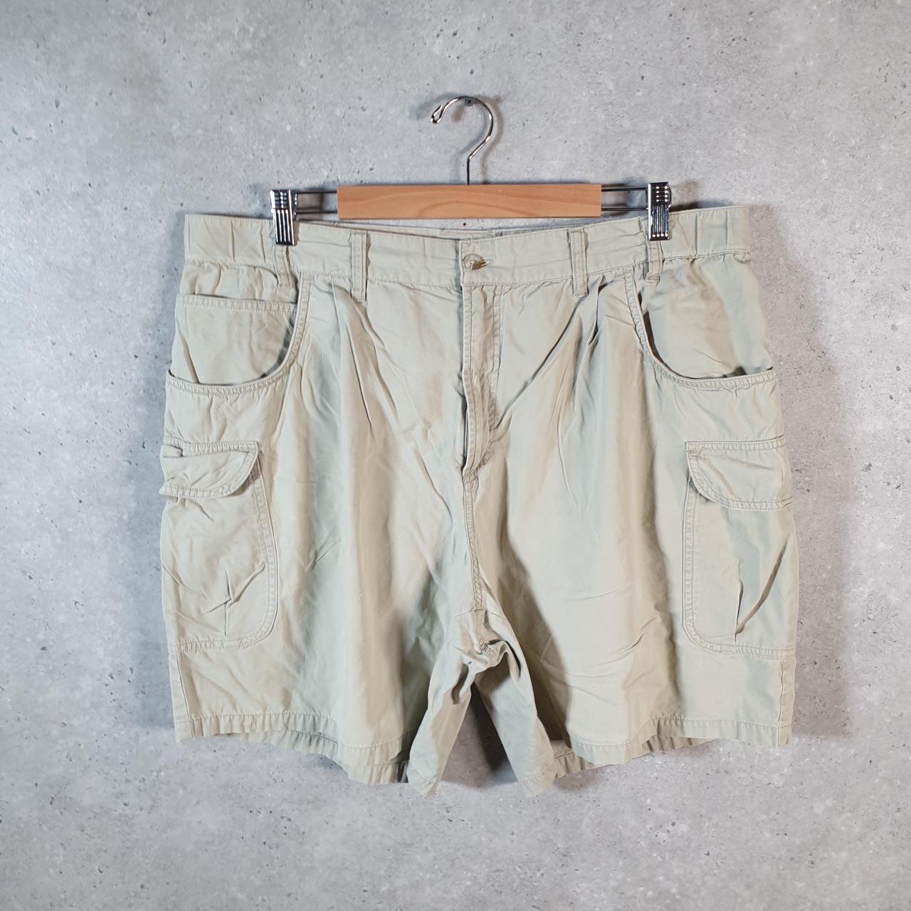 Vintage Columbia Carpenter Shorts Jorts Cargo Men’s W40 Brown Athletic Hiking Baggy