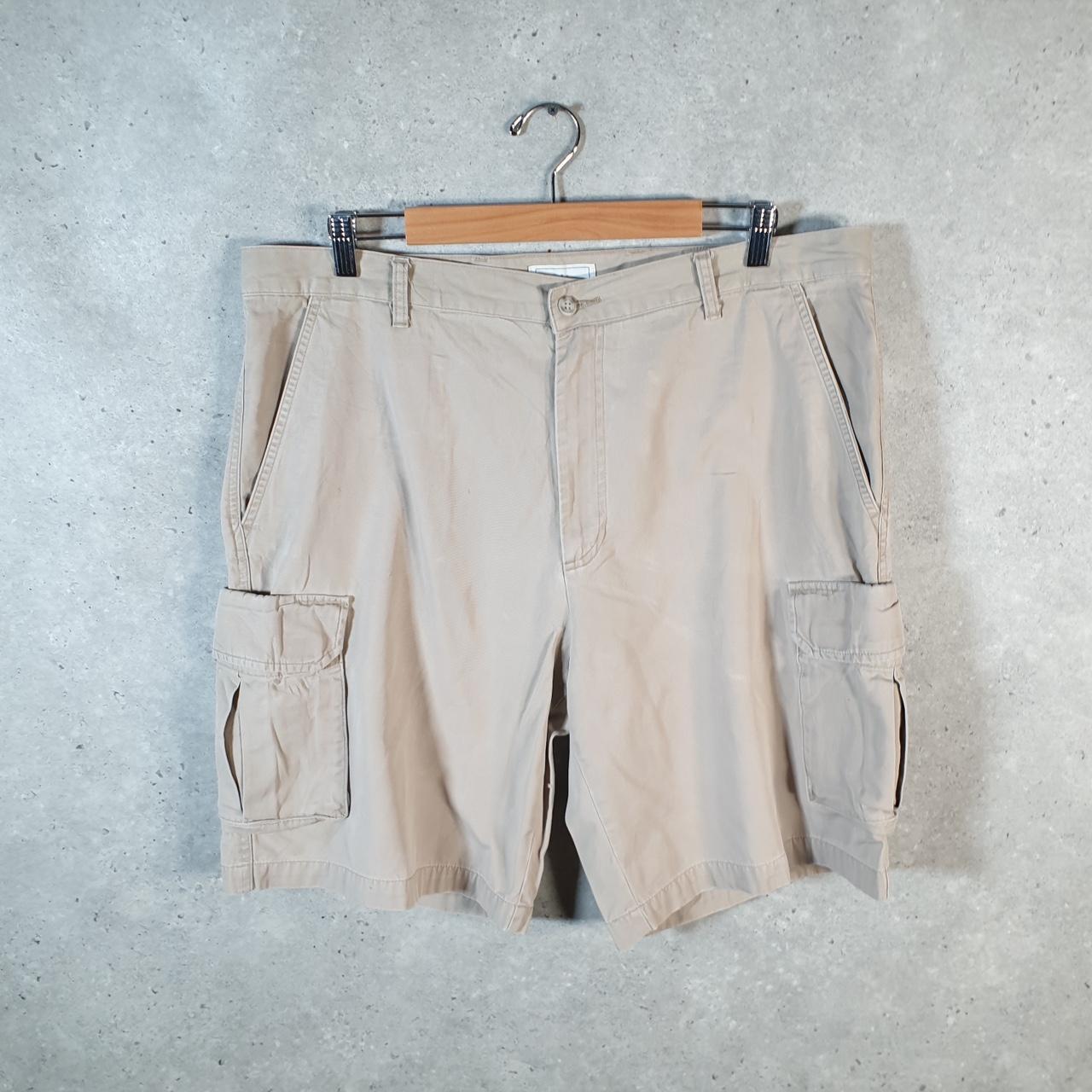 Vintage Dockers Shorts Jorts Cargo Men’s W38 Beige Baggy Cotton