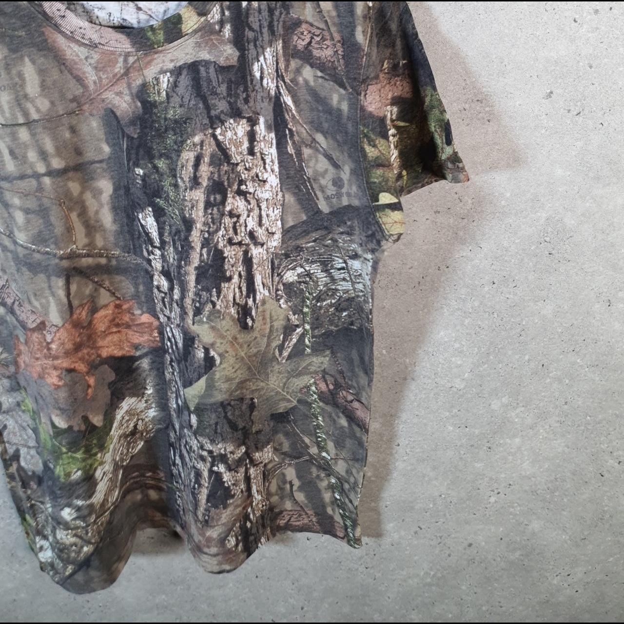 Vintage Rustic Ridge RealTree Camoflauge T Shirt Men’s XL Green Camo Short Sleeve