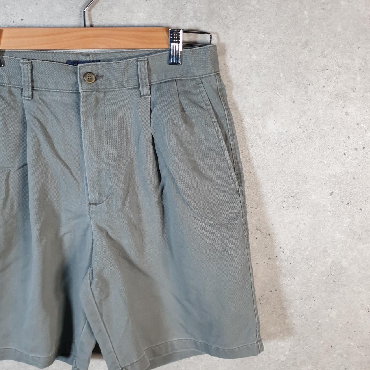 Vintage Dockers Chino Shorts Jorts Cargo Men’s W30 Khaki Green Baggy Cotton