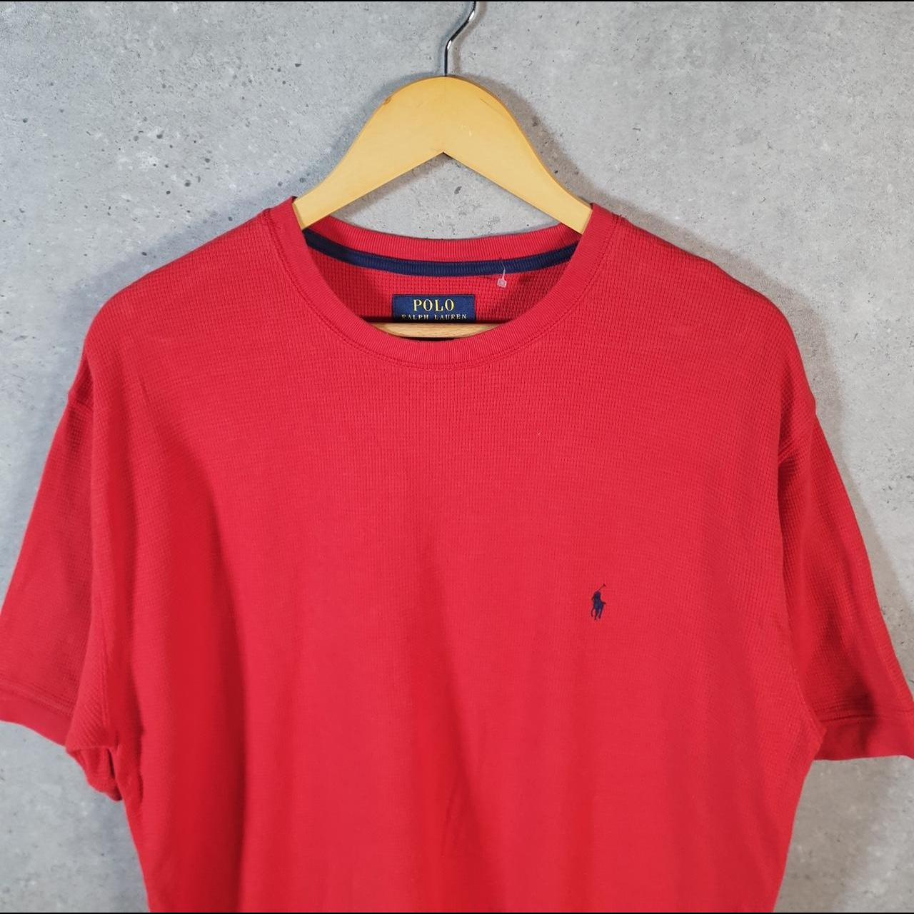 Vintage Ralph Lauren Polo T Shirt Mens XL Pink Embroidered Classic Fit Pony C9060