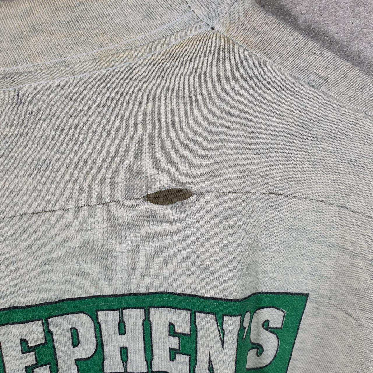 Vintage Fruit of the Loom Best St Stephen’s Virginia 1994 Single Stitch T Shirt Men’s XL Grey Big Fish Vintage