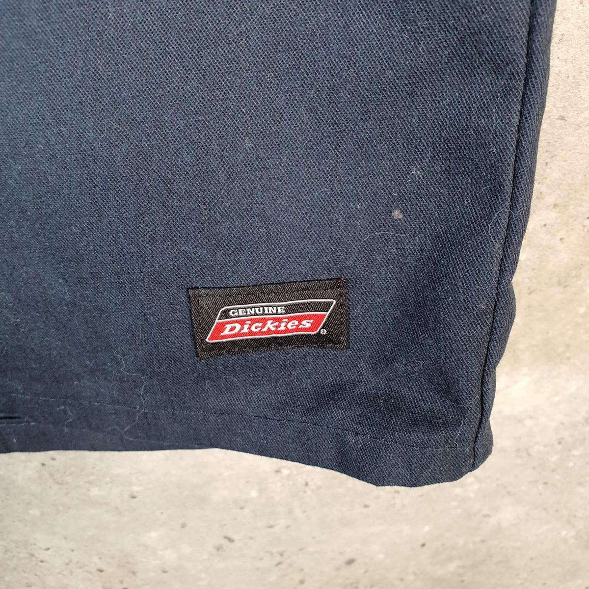 Vintage Dickies Carpenter Shorts Jorts Cargo Men’s W44 Navy Blue Relaxed Fit Baggy Workwear Big Fish Vintage