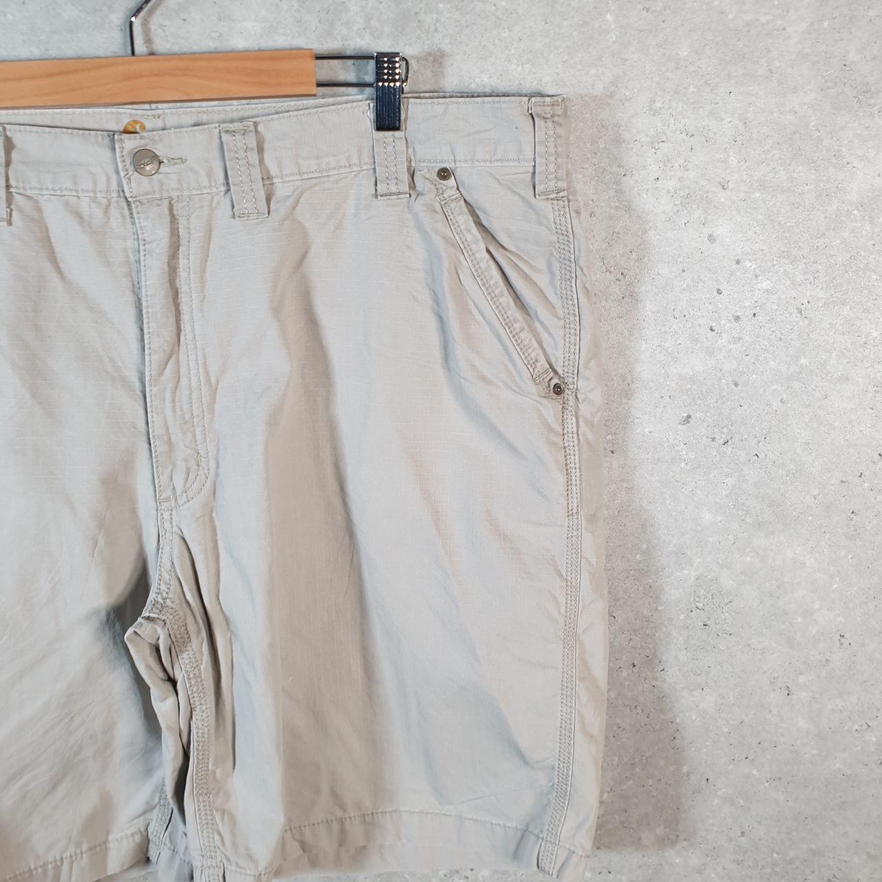 Vintage Carhartt Baggy Carpenter Shorts Jorts Cargo Men’s W44 Brown Relaxed Fit Workwear