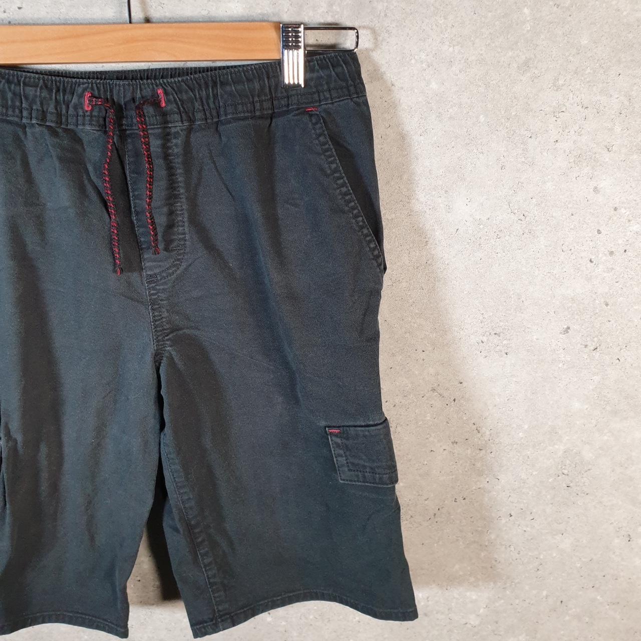 Vintage Wrangler Shorts Jorts Cargo Womens XL Black Baggy Cotton