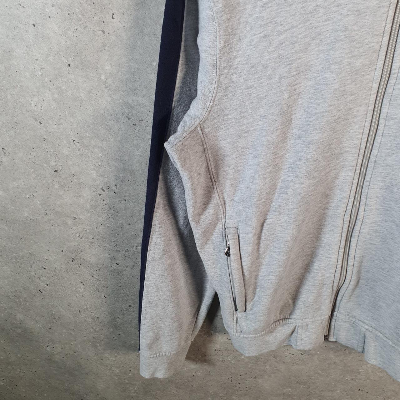 Vintage Ralph Lauren Polo Sweatshirt Men’s Medium Grey Cotton Full Zip Pony