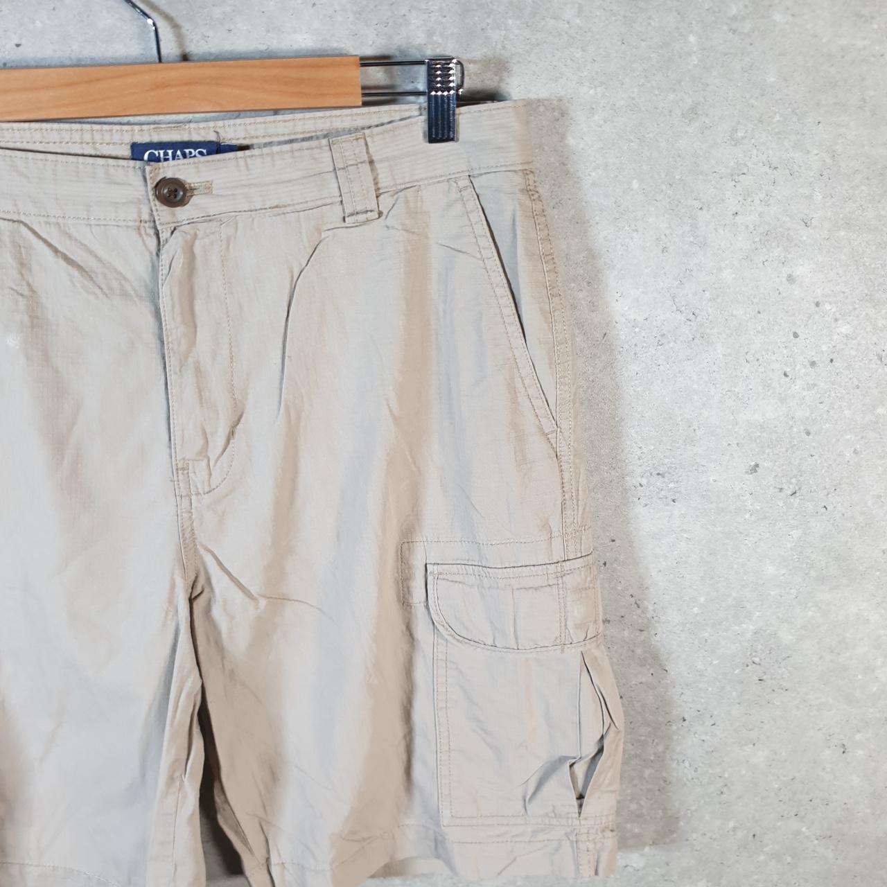 Vintage Chaps Ralph Lauren Polo Shorts Jorts Cargo Men’s W34 Brown Baggy Cotton