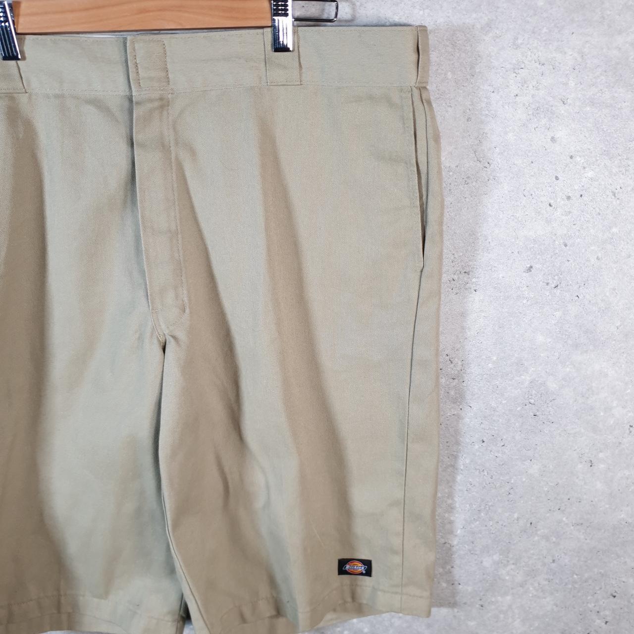 Vintage Dickies Baggy Chino Shorts Jorts Cargo Mens W42 Brown Relaxed Fit