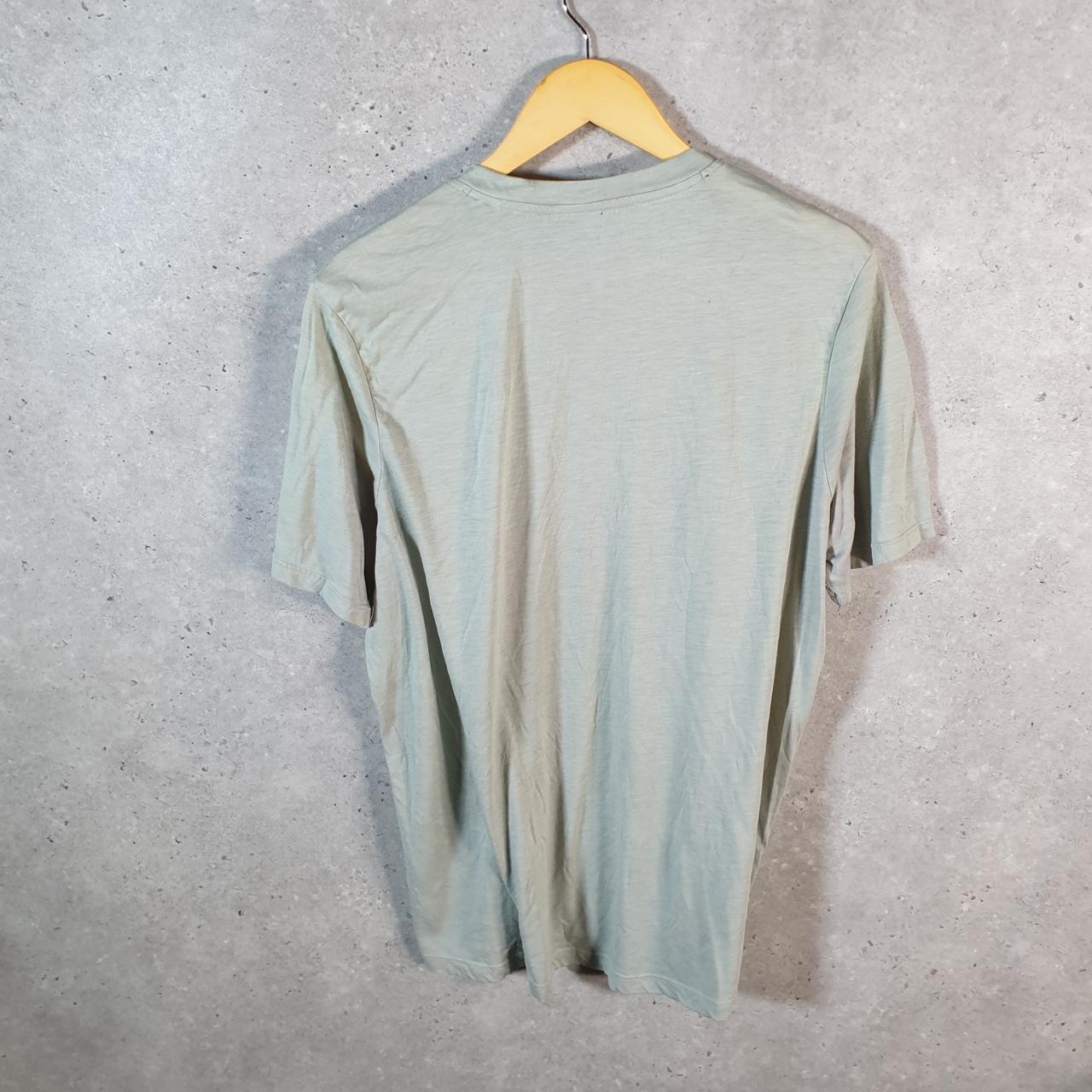 Vintage Adidas Primegreen Aeroready T Shirt Men’s Large Green Graphic Three Stripes Athletic