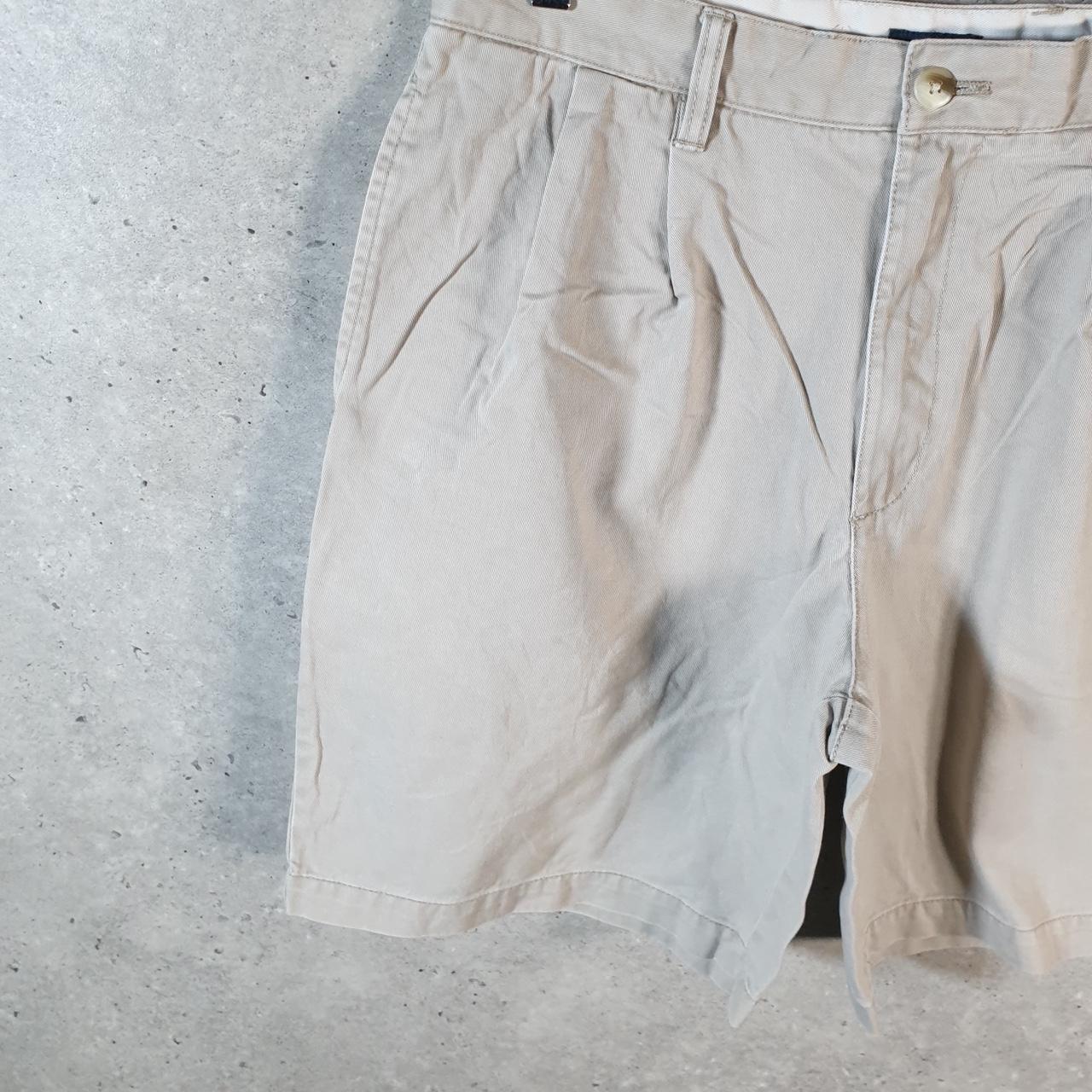 Vintage Izod Golf Chino Shorts Jorts Cargo Men’s W34 Brown Baggy Cotton