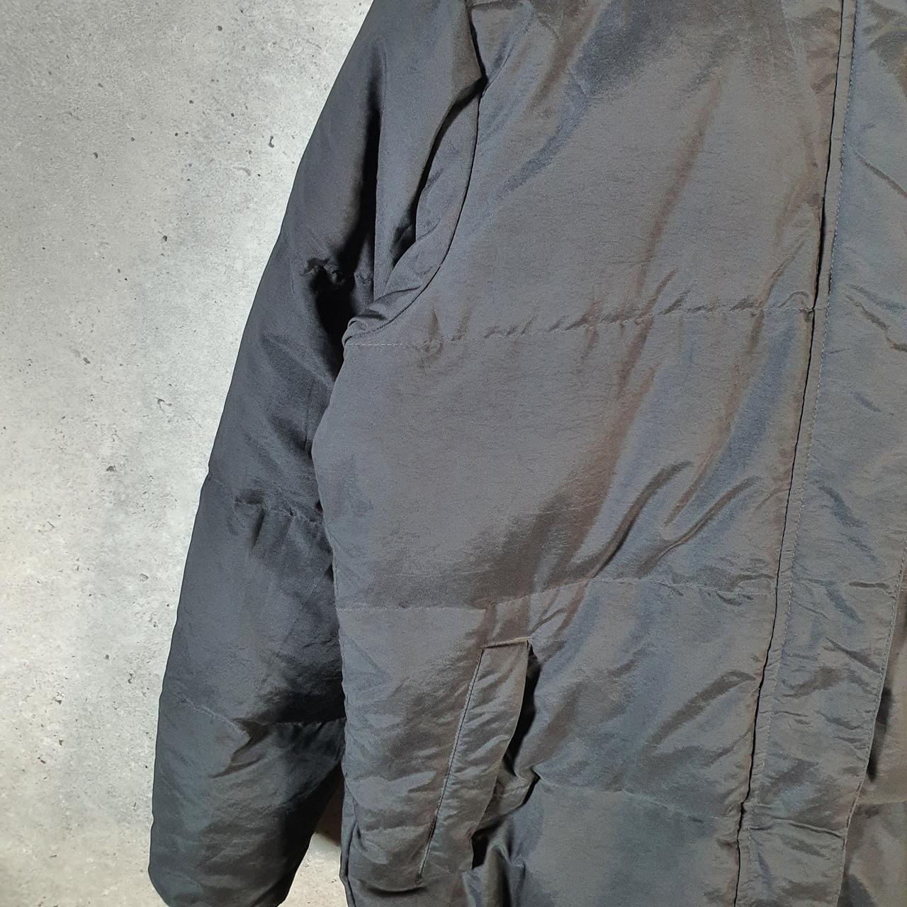 Vintage L.L. Bean Outdoors Nylon Jacket Womens Small Black Waterproof Hooded