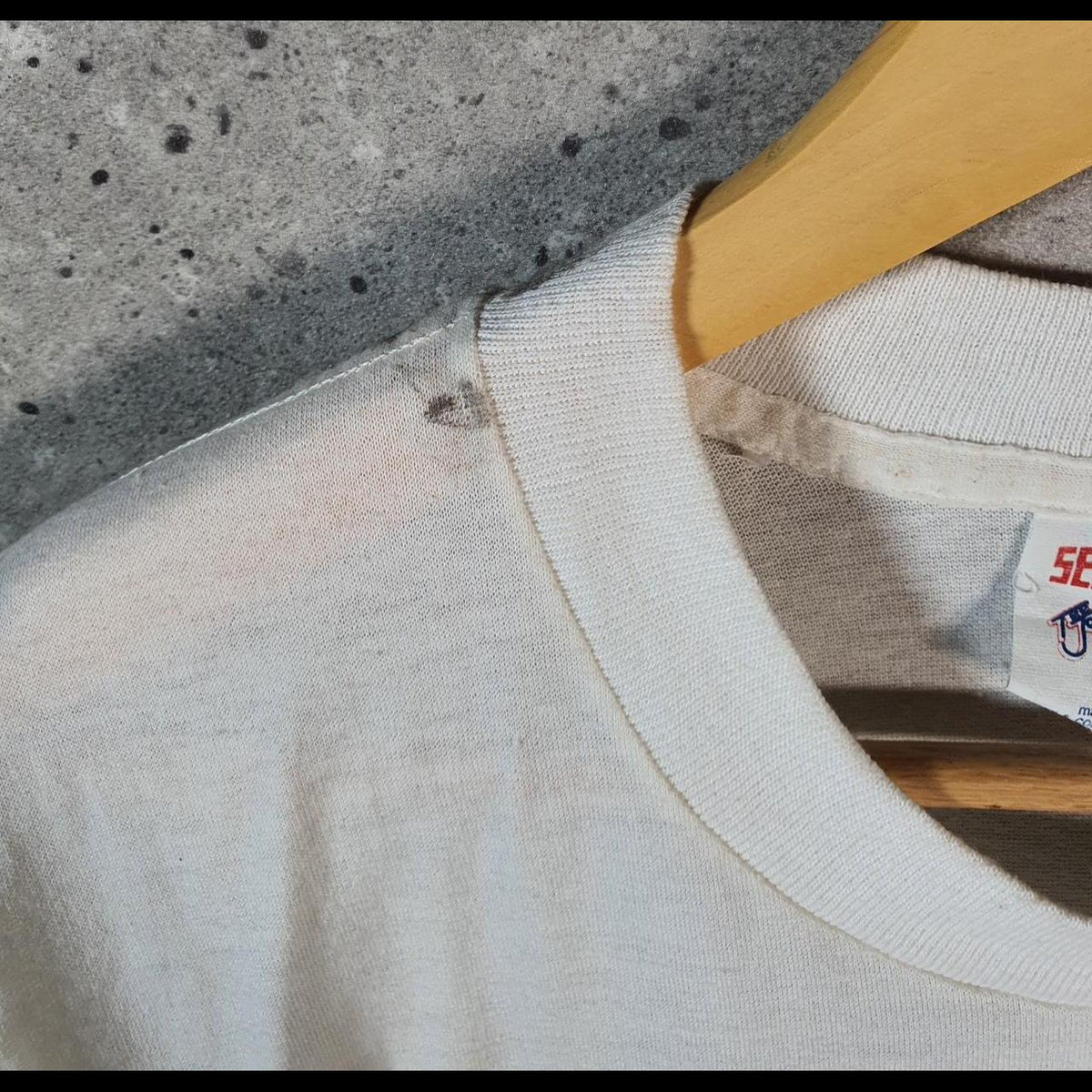 Vintage TeeJays St Jude Hospital 90s USA Single Stitch T Shirt Men’s Large White C9648