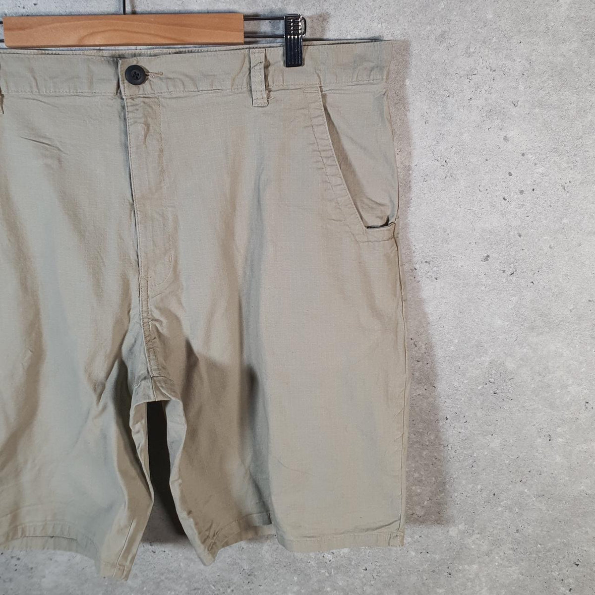 Vintage Dickies Baggy Chino Shorts Jorts Cargo Mens W40 Brown Relaxed Fit