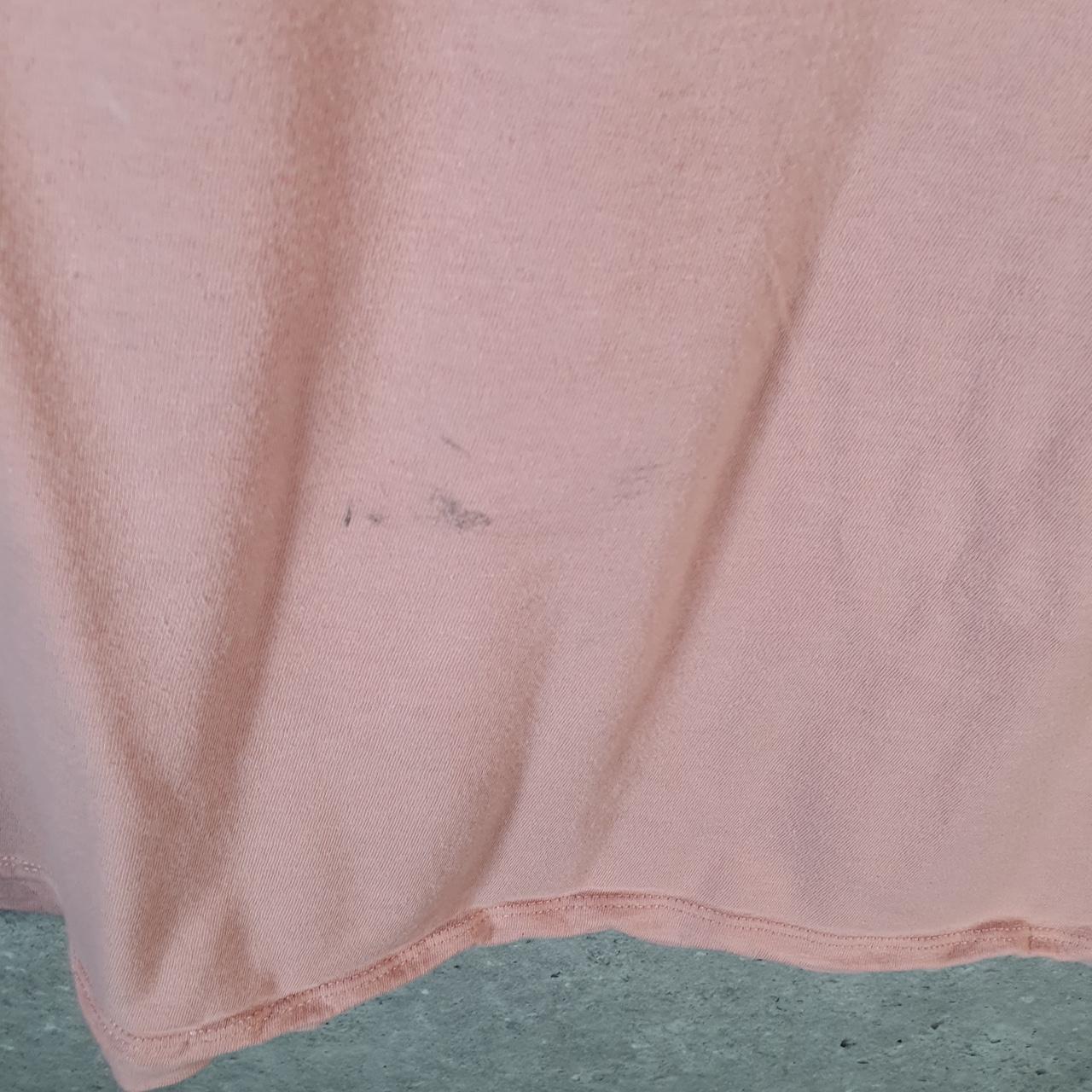 Vintage Nike Club Spellout T Shirt Mens Small Pink Logo Swoosh Athletic