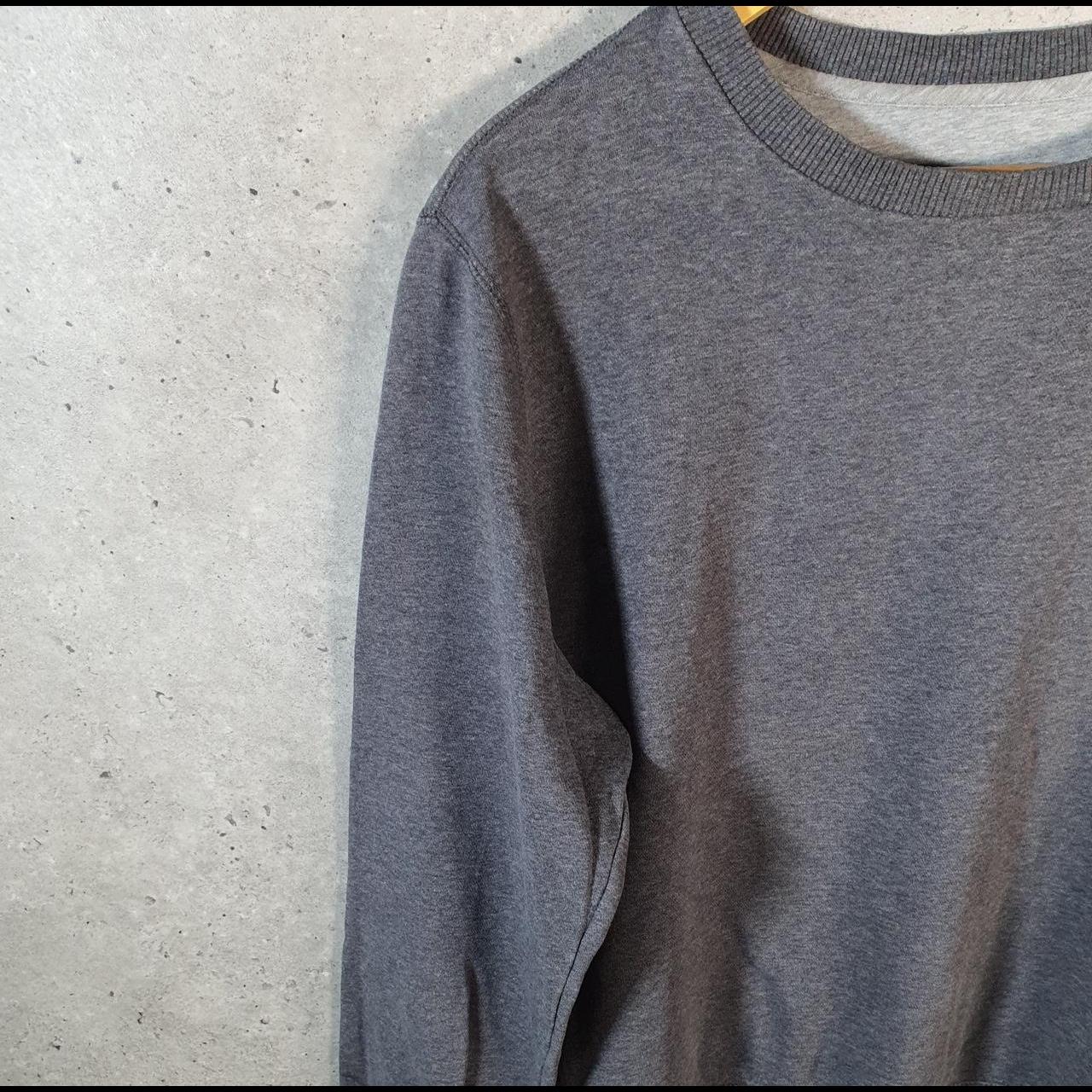 Vintage Nike Club Sweatshirt Men’s Medium Grey Swoosh Y2K Pullover Logo