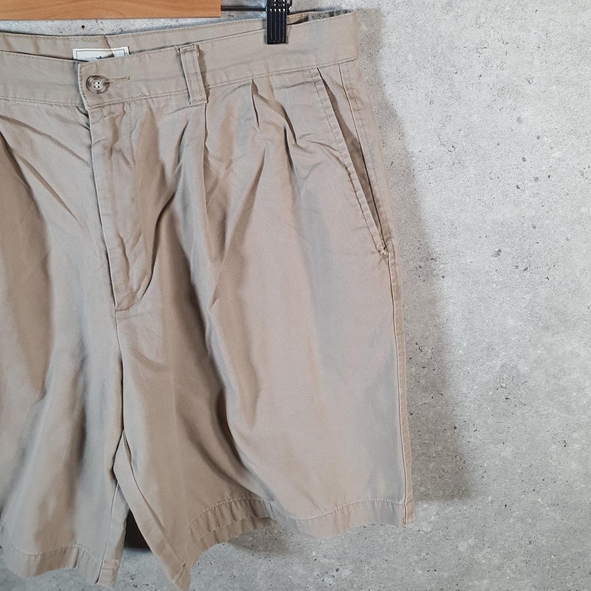 Vintage Dockers Chino Shorts Jorts Cargo Men’s W36 Brown Baggy Cotton A4448