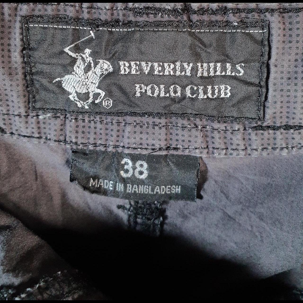 Vintage Beverley Hills Polo Club Chino Shorts Jorts Cargo Men’s W38 Grey Baggy Cotton A4467