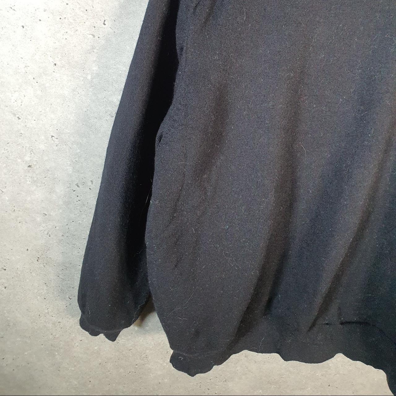 Vintage Adidas Golf Knit Sweater Men’s Large Black Y2K Pullover Casual