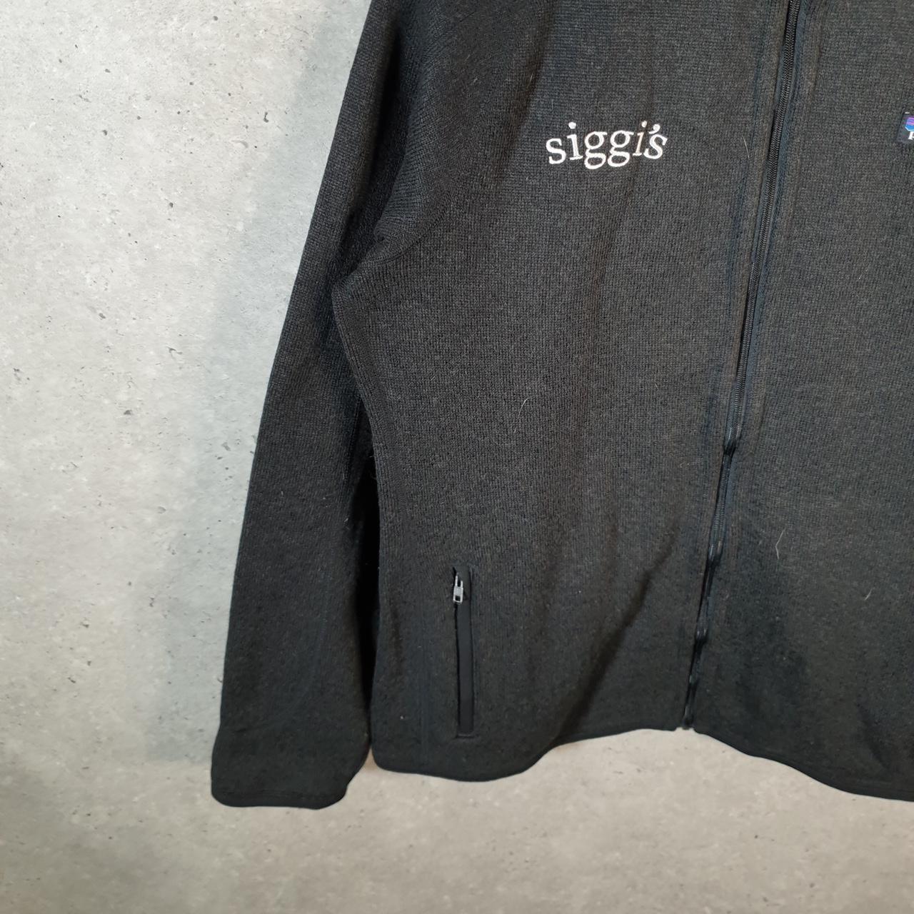 Vintage Patagonia Better Sweater Full Zip Fleece Sweatshirt Womens Large Black