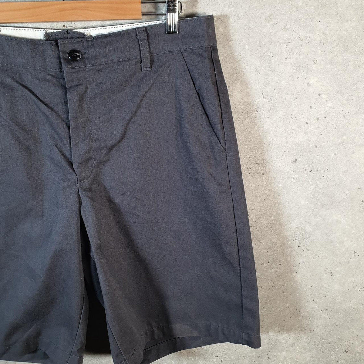 Vintage Red Kap Chino Shorts Jorts Cargo Men’s W36 Grey Baggy Cotton A4414