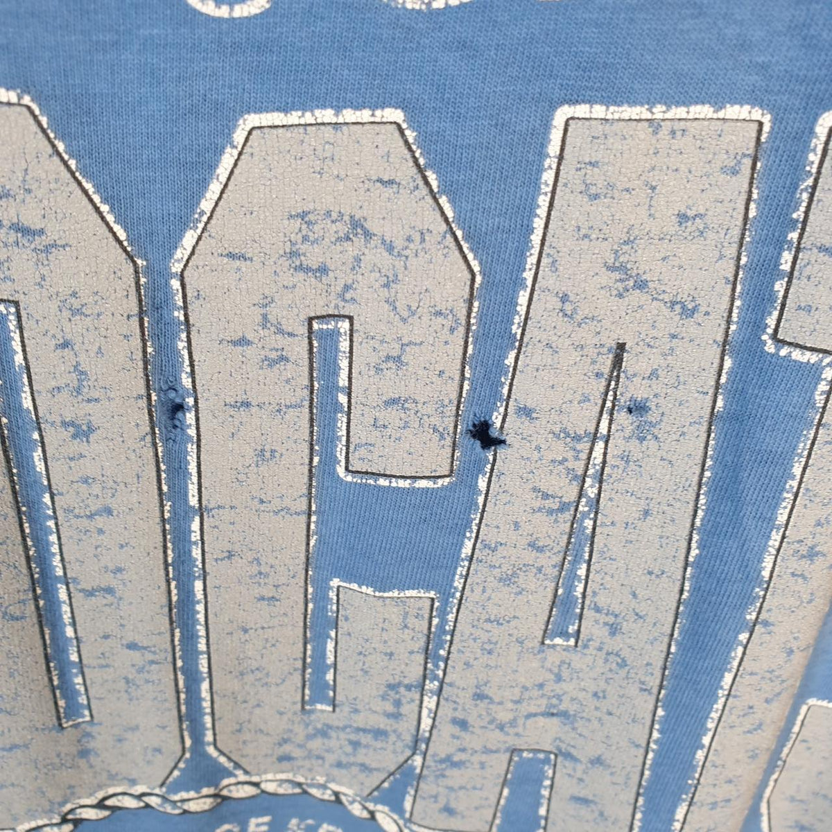 Vintage Hanes Kentucky Wildcats 90s USA Single Stitch T Shirt Men’s Large Blue