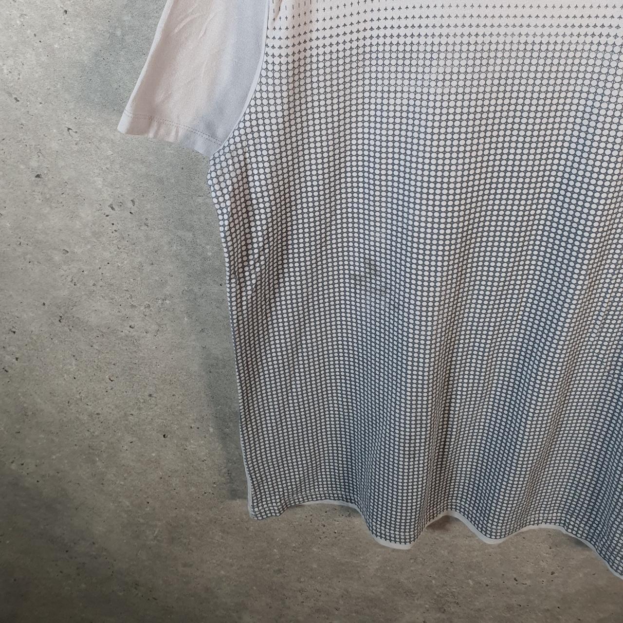 Vintage Calvin Klein Graphic T Shirt Men’s XL Checkered Slim Fit Spellout Logo