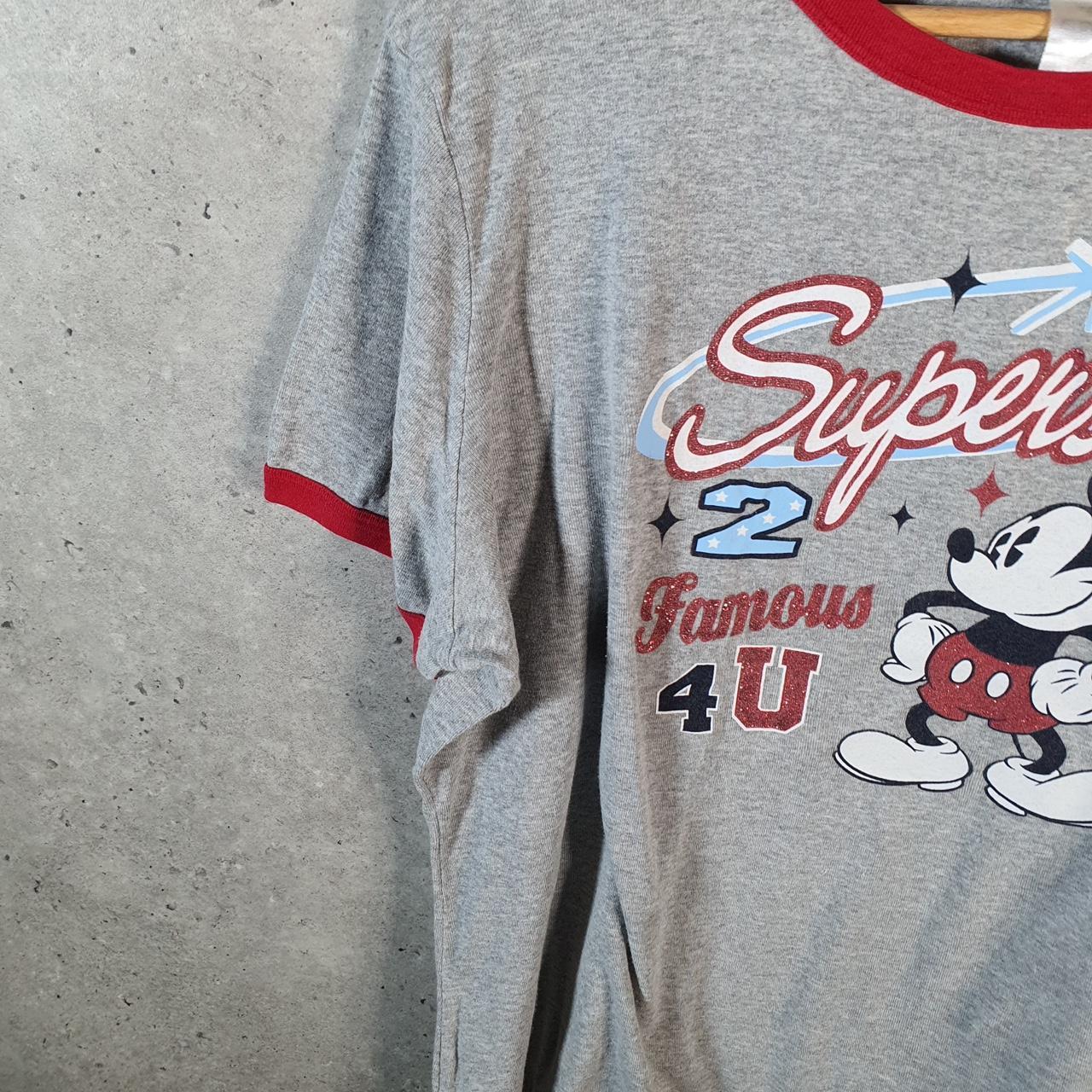 Vintage Disney Land Mickey Mouse T Shirt Men’s XS Grey Graphic Cartoon