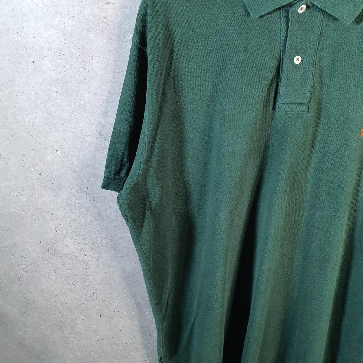 Vintage Ralph Lauren Polo Shirt Men’s XL Green Classic Fit Embroidered Pony